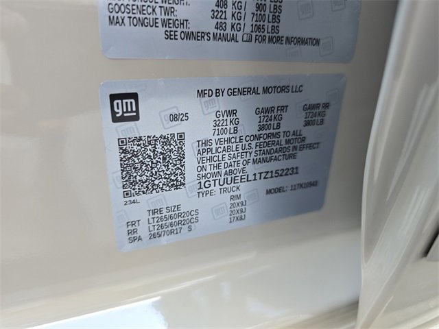 New 2026 GMC Sierra 1500 AT4 w/ Technology Package image 32
