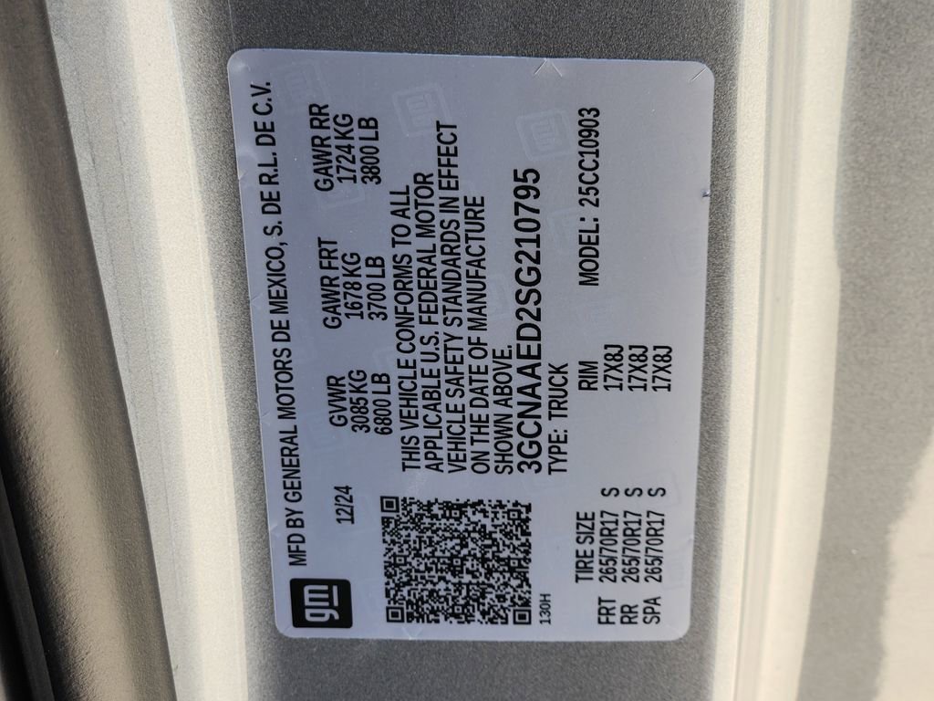 Used 2025 Chevrolet Silverado 1500 W/T w/ WT Value Package image 36