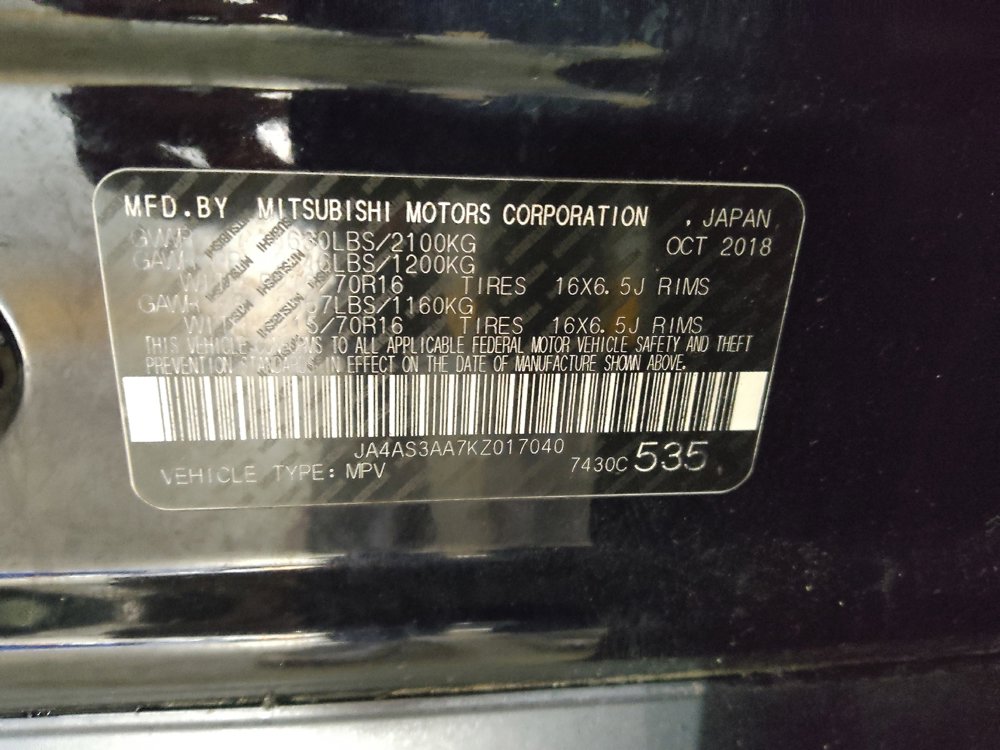 Used 2019 Mitsubishi Eclipse Cross ES FWD image 33