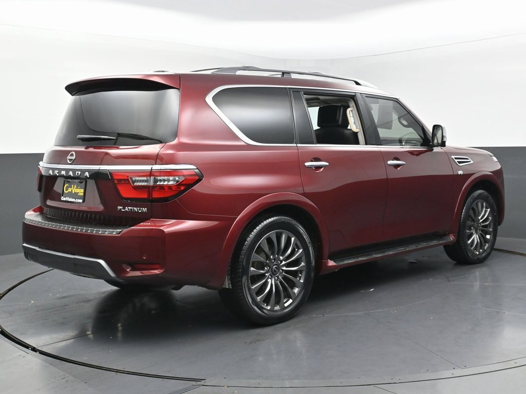 Used 2021 Nissan Armada Platinum w/ Captain's Chairs Package image 8