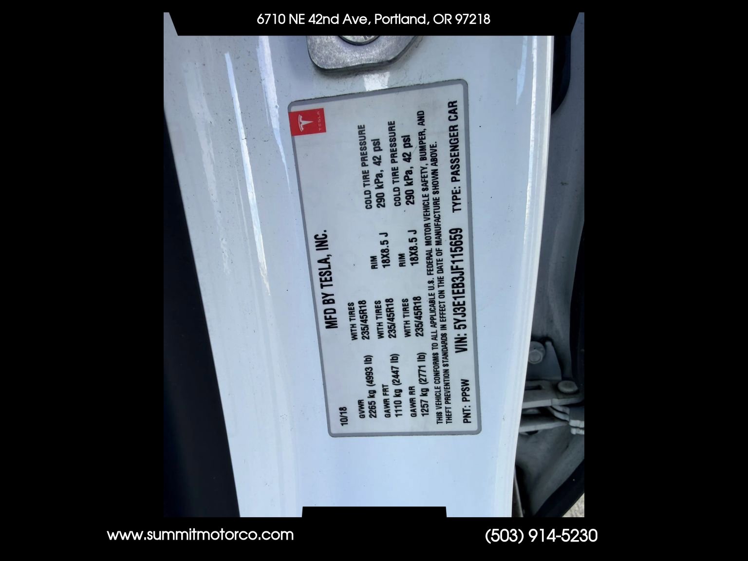 Used 2018 Tesla Model 3 Long Range image 24