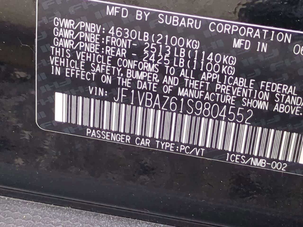 Certified 2025 Subaru WRX tS AWD/4WD image 35