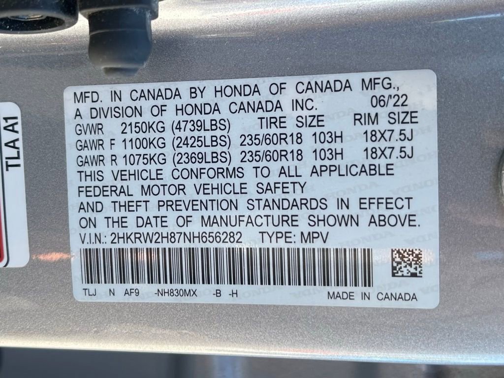 Used 2022 Honda CR-V EX-L image 13