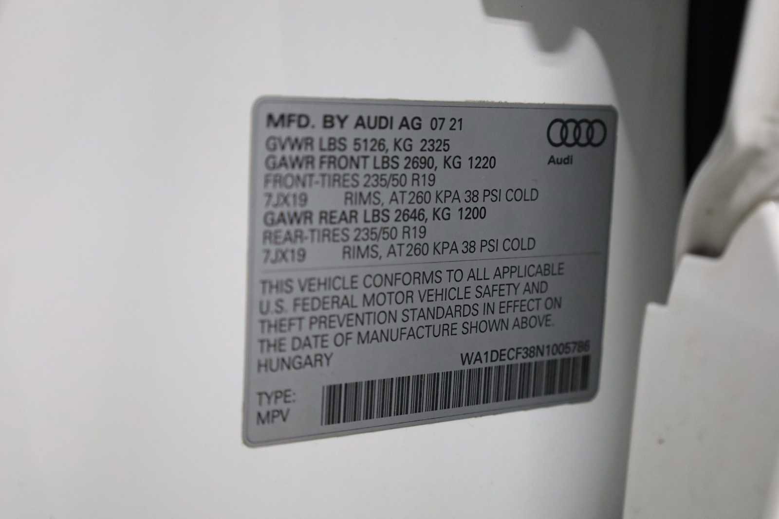 Used 2022 Audi Q3 2.0T Premium w/ Convenience Package image 40