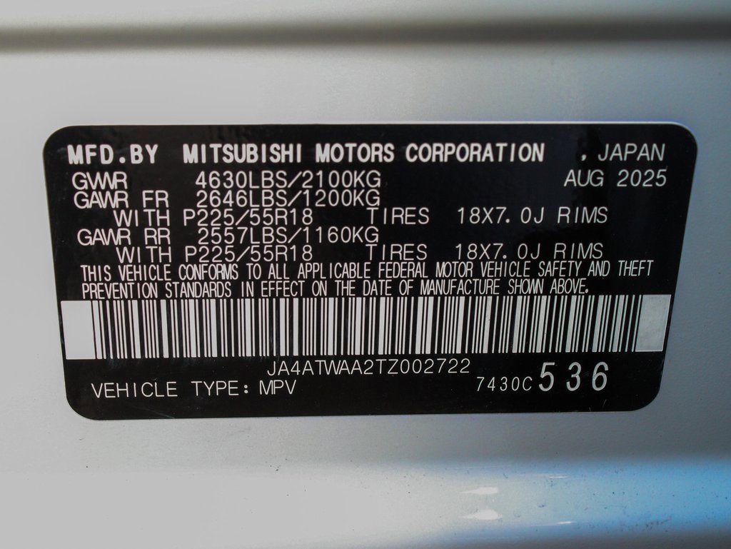 New 2026 Mitsubishi Eclipse Cross SE AWD/4WD image 15