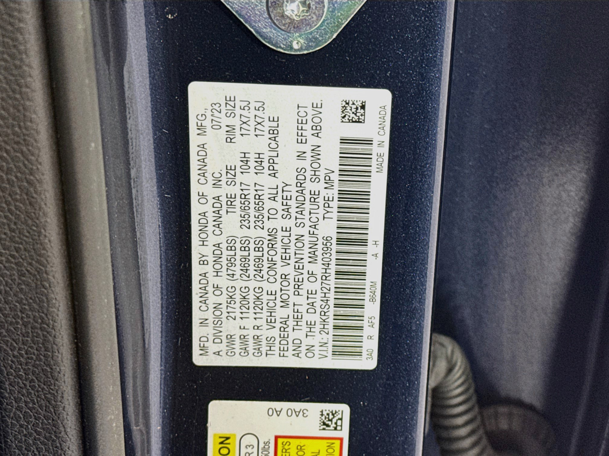 Certified 2024 Honda CR-V LX image 30