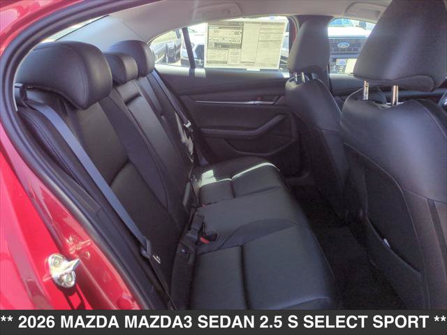 New 2026 MAZDA MAZDA3 s Sport FWD image 13