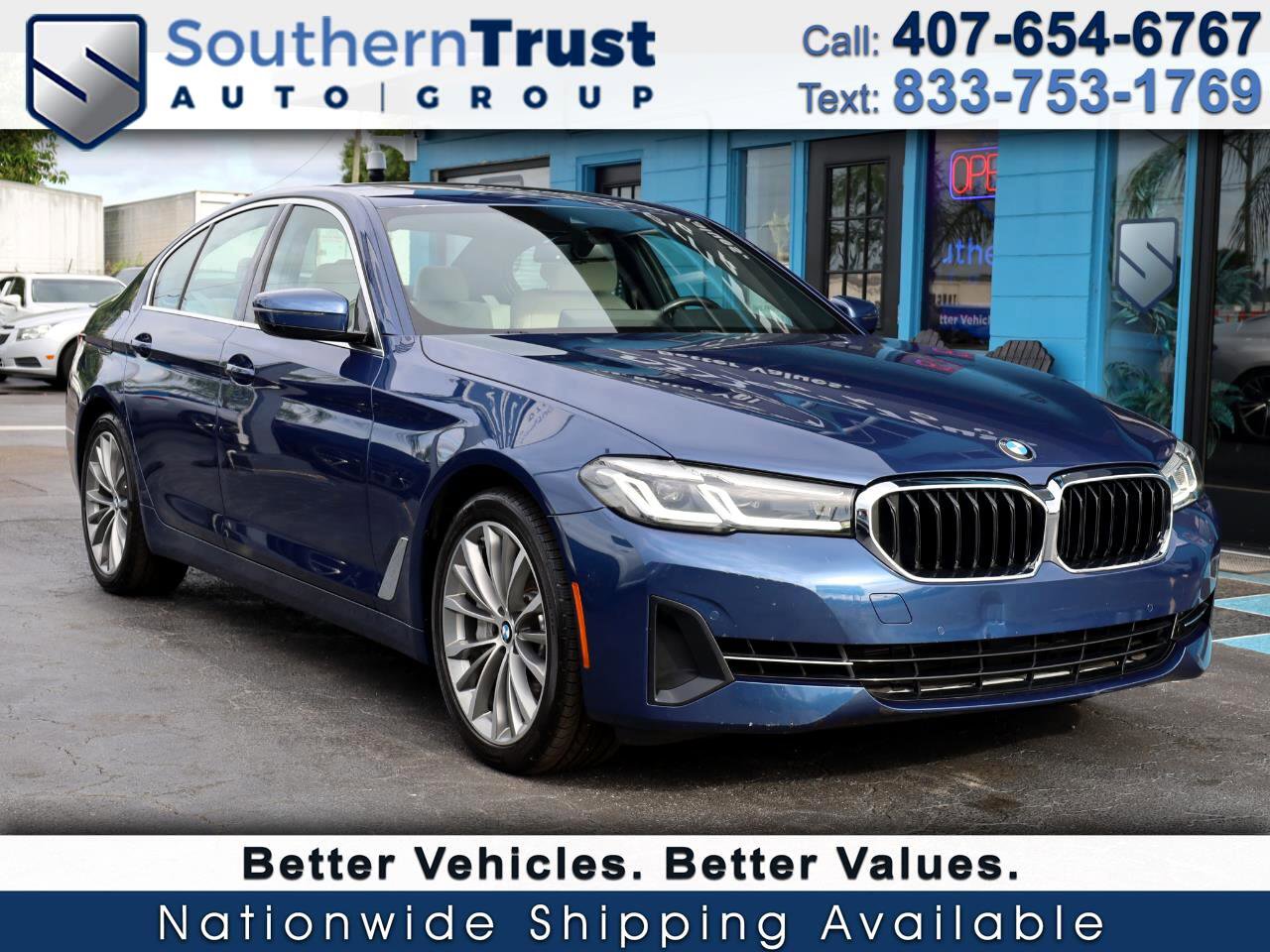 Used 2021 BMW 540i w/ Luxury Seating Package