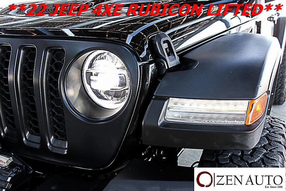 Used 2022 Jeep Wrangler Unlimited Rubicon 4xe w/ Cold Weather Group image 51