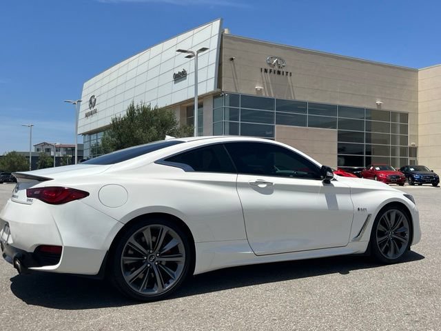 Certified 2019 INFINITI Q60 Red Sport 400 RWD image 4
