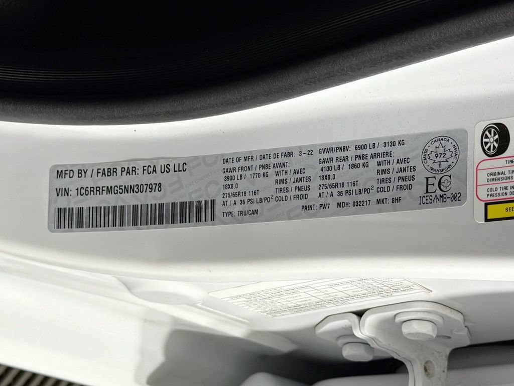 Used 2022 RAM 1500 Big Horn AWD/4WD image 30