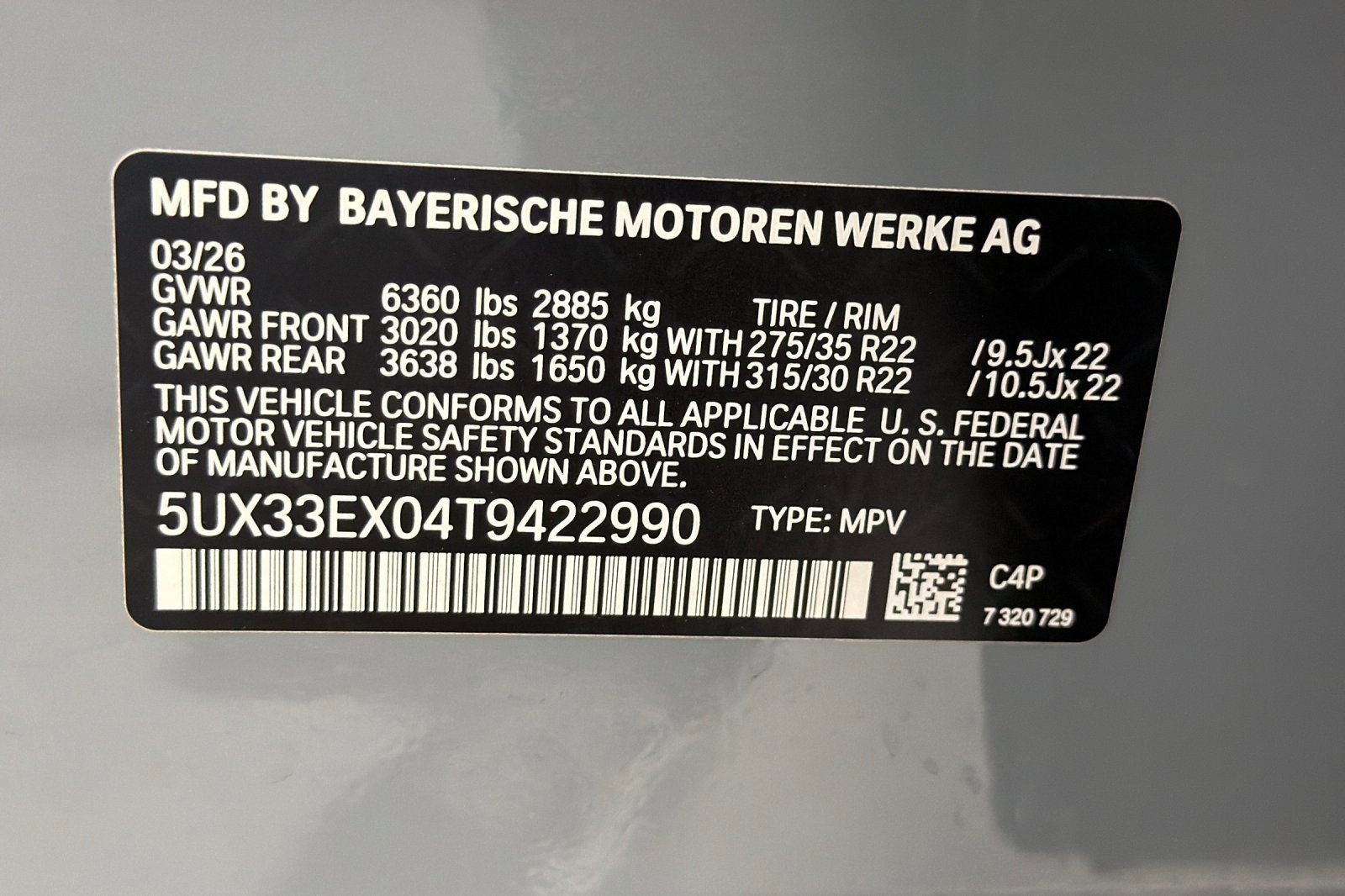 New 2026 BMW X6 xDrive40i w/ Executive Package AWD/4WD image 18