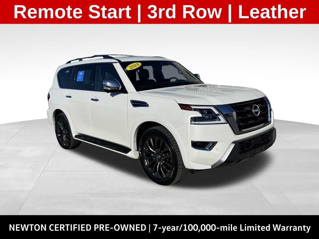 Used 2024 Nissan Armada Platinum w/ Captain's Chairs Package image 1
