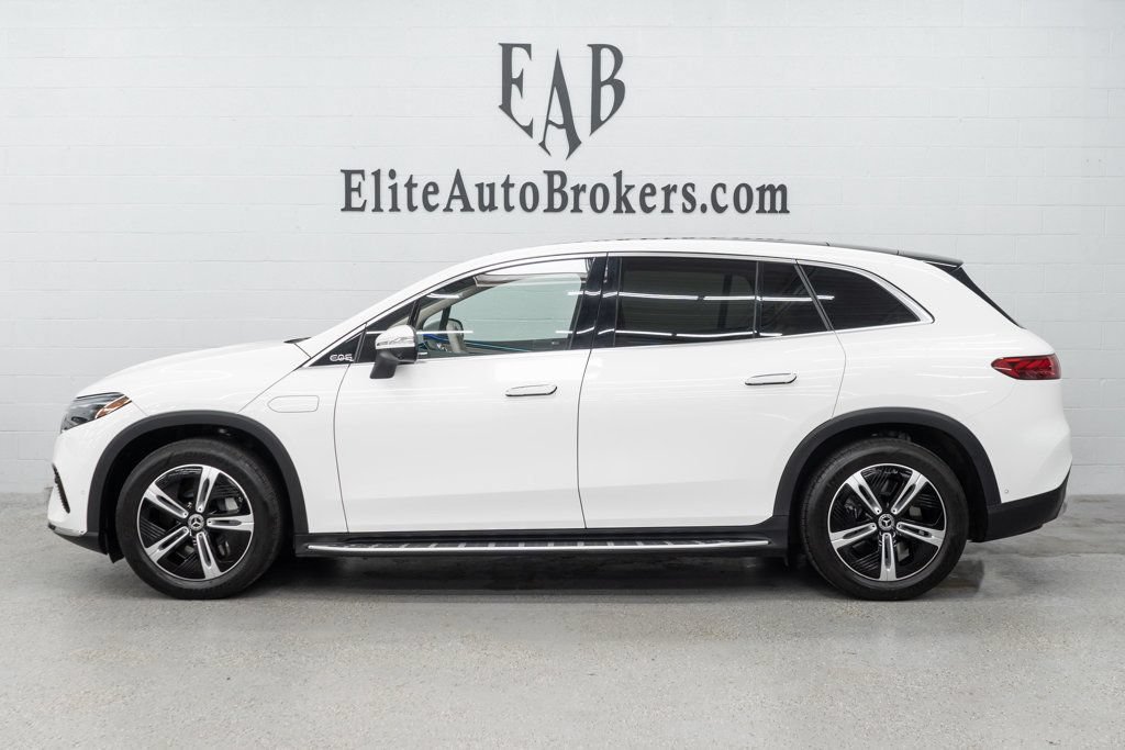 Used 2023 Mercedes-Benz EQS 450+ 4MATIC SUV w/ Acoustic Comfort Package image 2