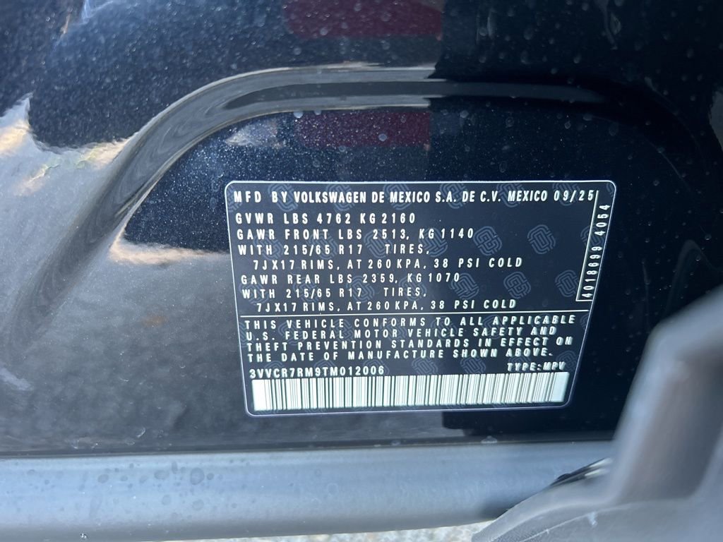 New 2026 Volkswagen Tiguan S FWD image 33