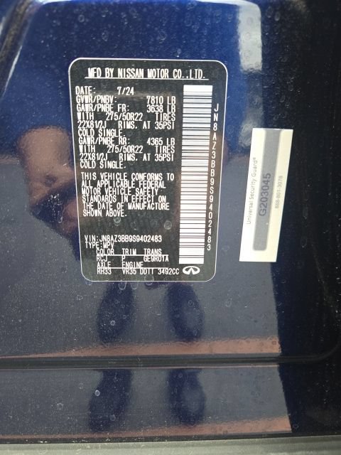 Certified 2025 INFINITI QX80 Luxe AWD/4WD image 20