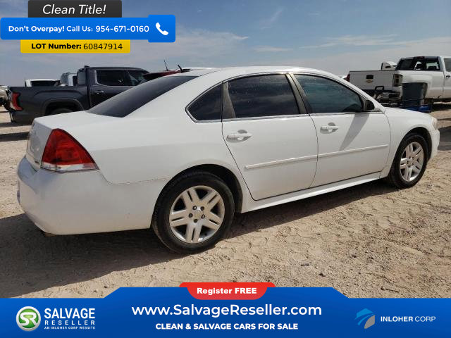 Used 2015 Chevrolet Impala LT w/ LT Sunroof Package FWD image 4