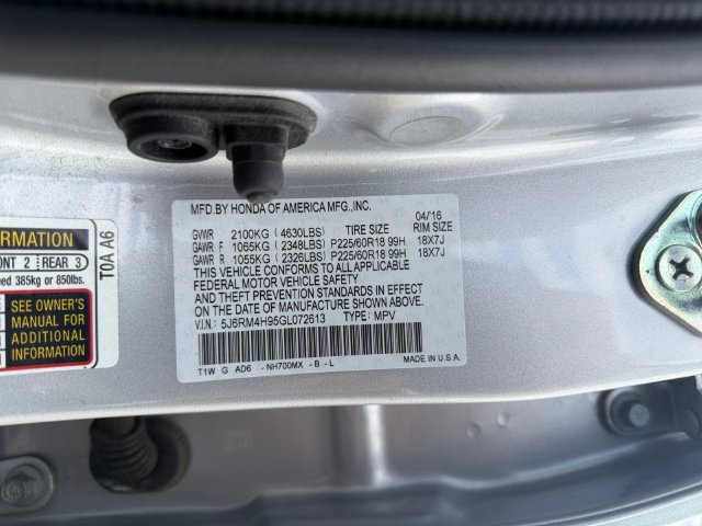 Used 2016 Honda CR-V Touring image 24