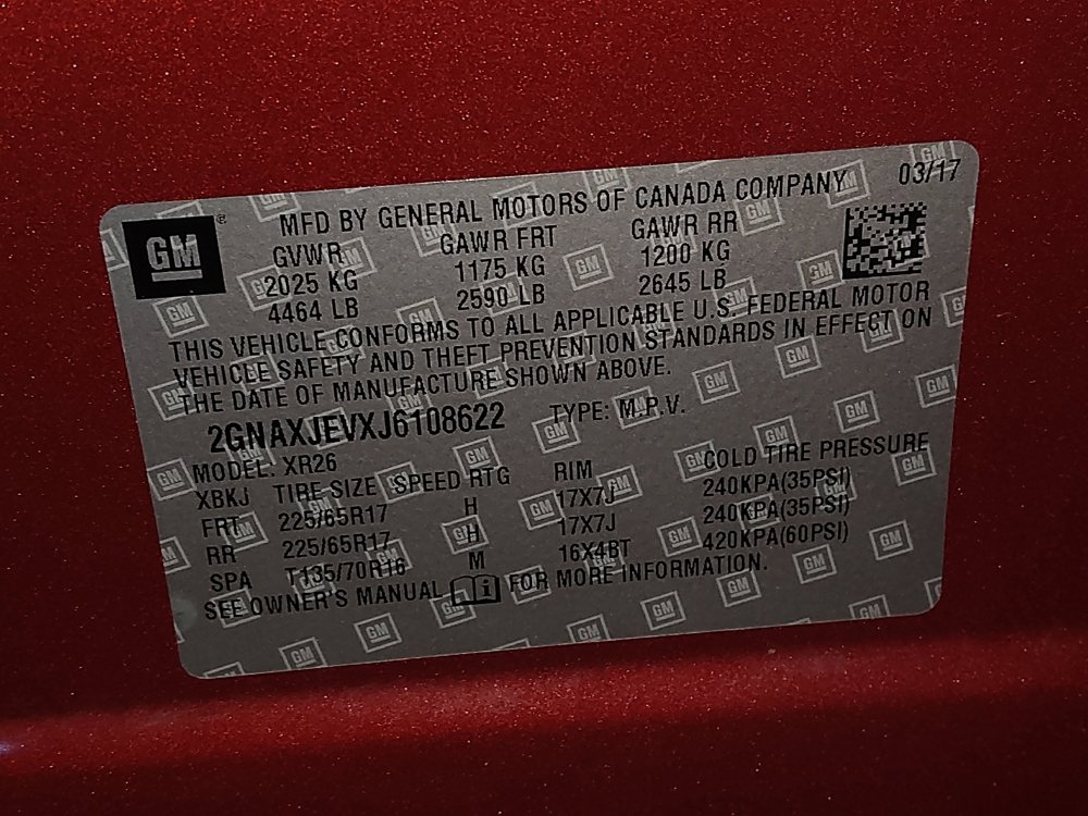 Used 2018 Chevrolet Equinox LT image 33