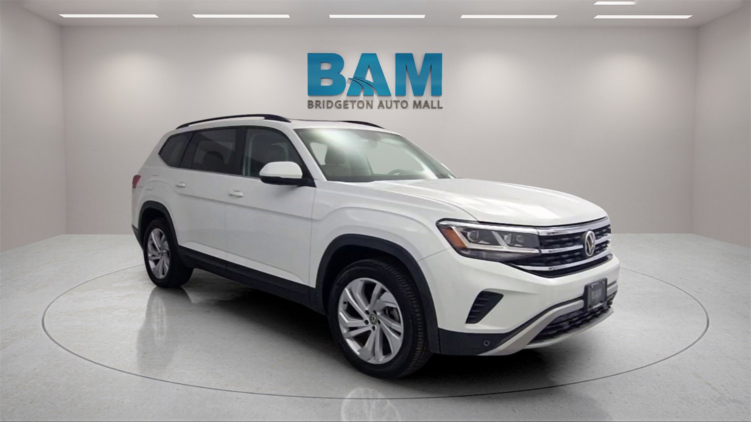 Used 2021 Volkswagen Atlas SE w/ Panoramic Sunroof Package image 1