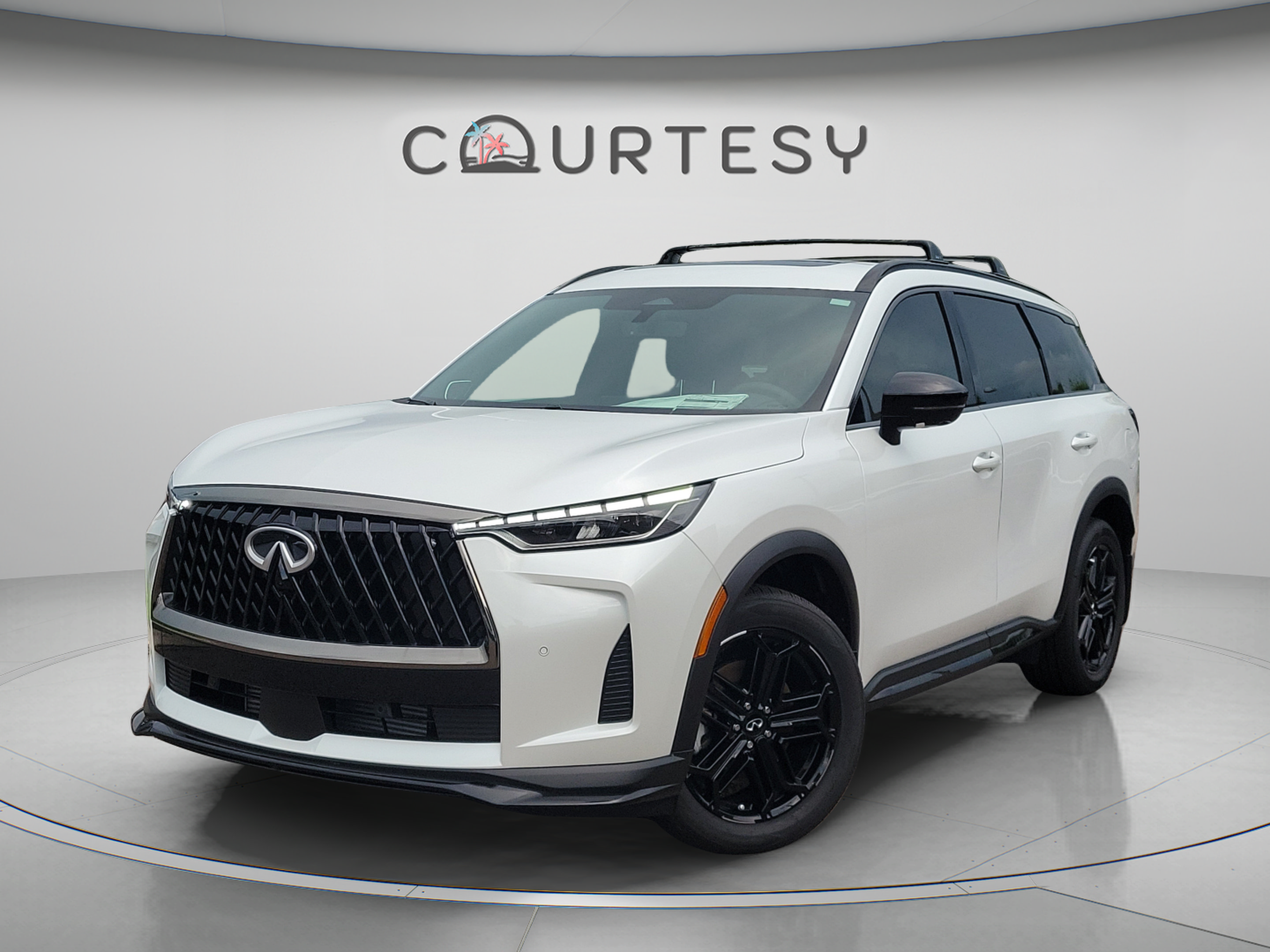 New 2027 INFINITI QX60 Sport w/ Dark Cargo Package AWD/4WD 360° Tour