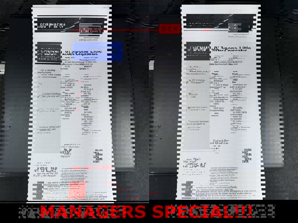 Used 2020 Jeep Compass Latitude w/ Popular Equipment Group image 13