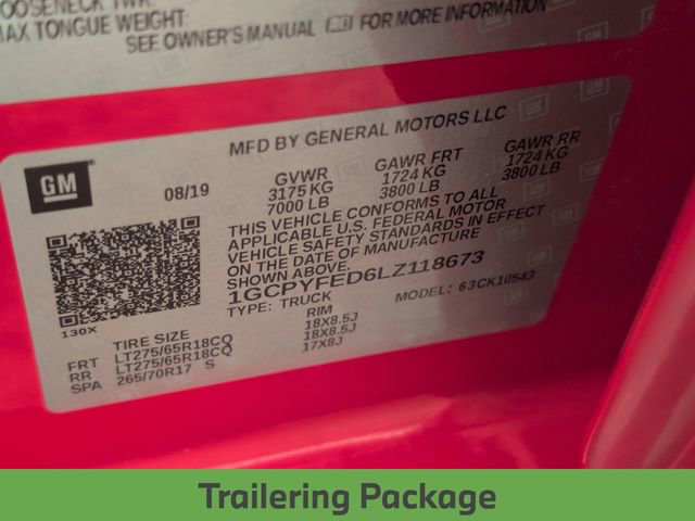 Used 2020 Chevrolet Silverado 1500 LT Trail Boss w/ Convenience Package image 29