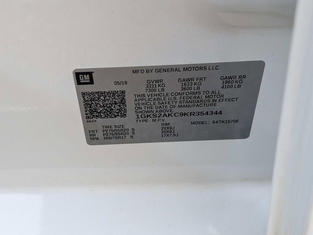 Used 2019 GMC Yukon SLE w/ SLE Value Package AWD/4WD image 18