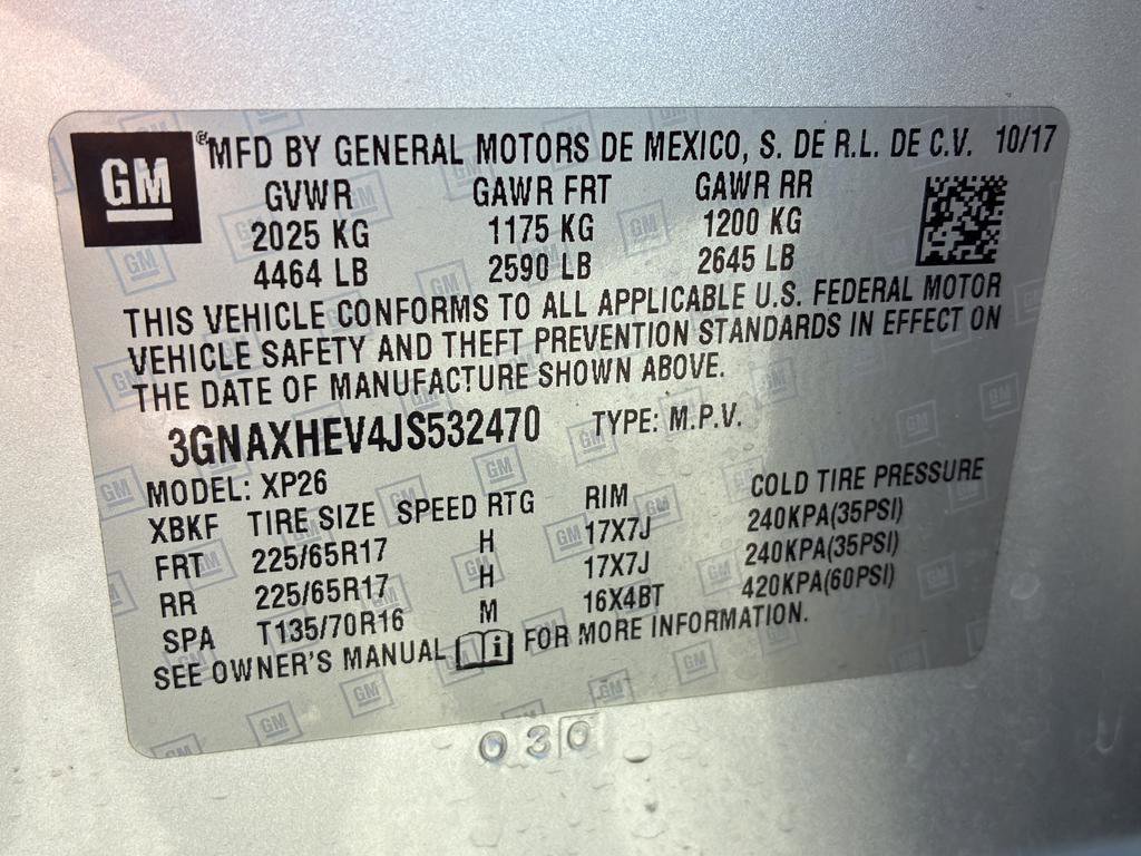 Used 2018 Chevrolet Equinox LS FWD image 39