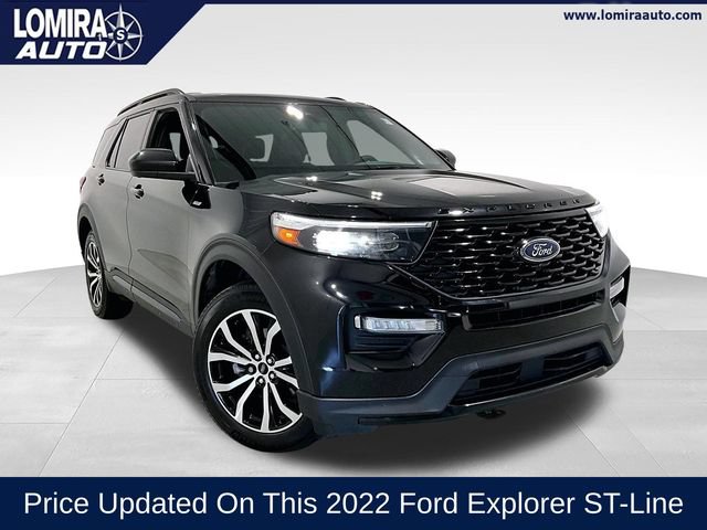 Used 2022 Ford Explorer ST-Line w/ Class IV Trailer Tow Package
