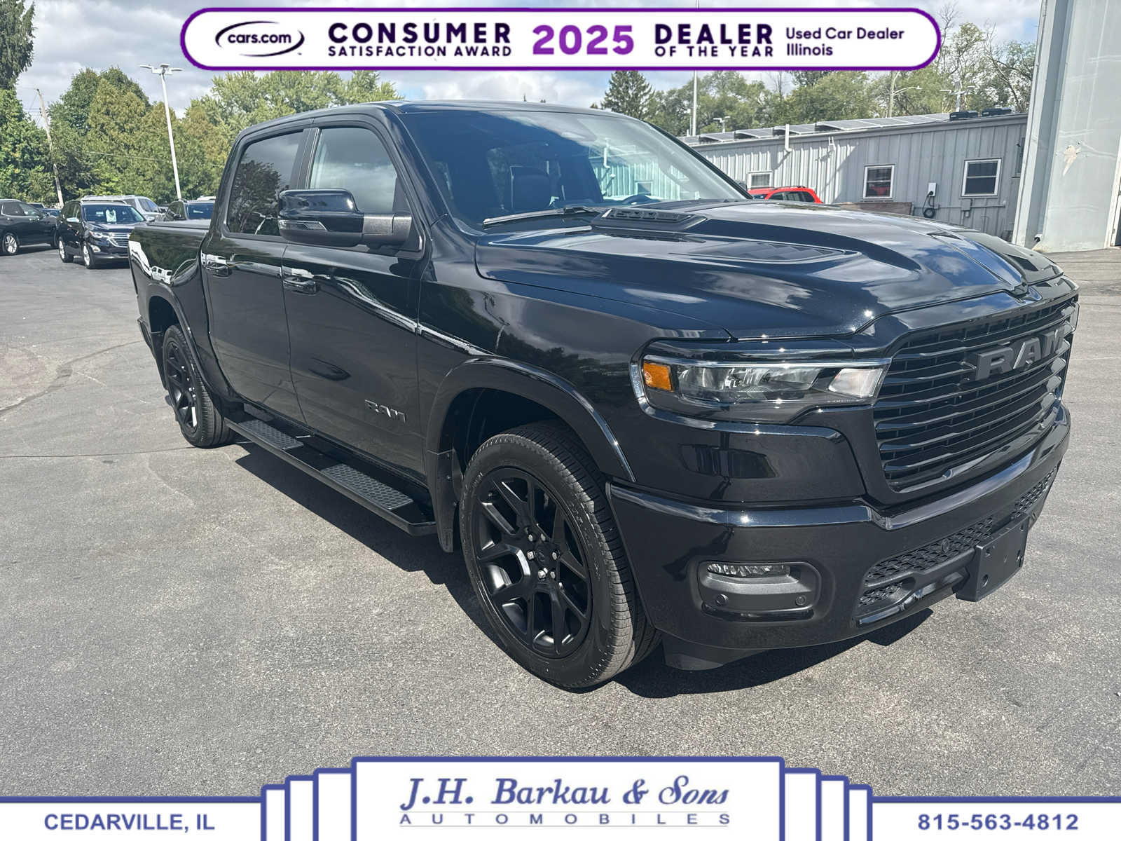 Used 2025 RAM 1500 Laramie w/ Night Edition AWD/4WD image 1