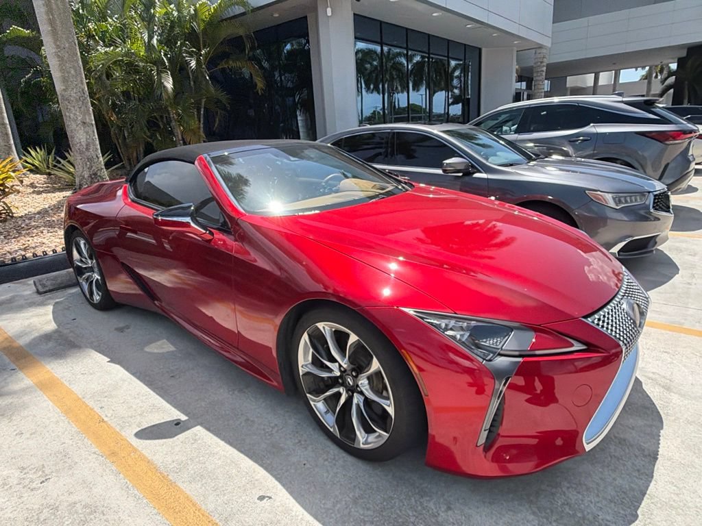Certified 2021 Lexus LC 500 Convertible w/ Touring Package