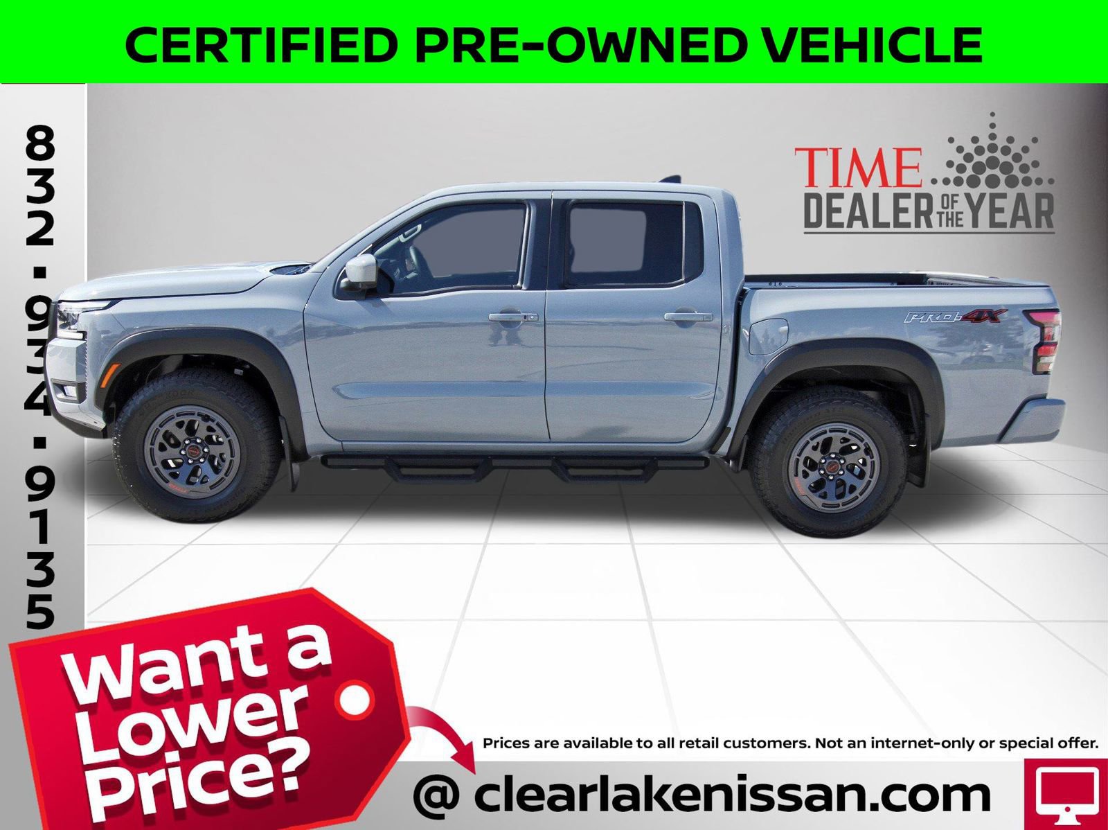 Certified 2025 Nissan Frontier PRO-4X w/ Pro Premium Package image 4