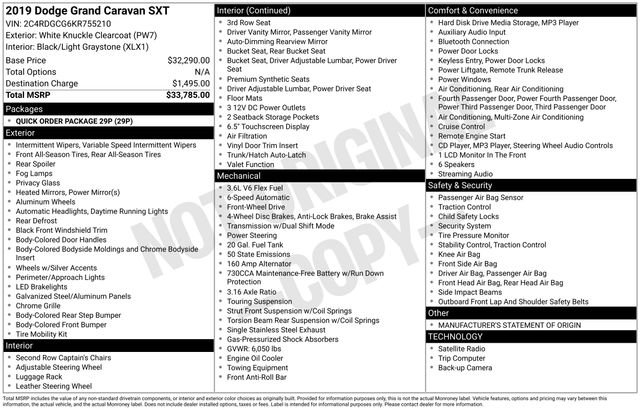 Used 2019 Dodge Grand Caravan SXT image 32