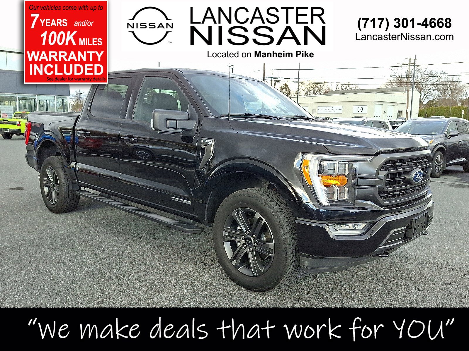 Used 2023 Ford F150 XLT w/ Equipment Group 302A High image 1