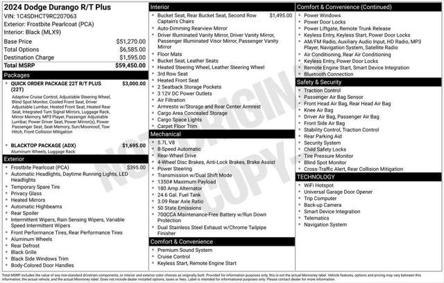 Certified 2024 Dodge Durango R/T image 9