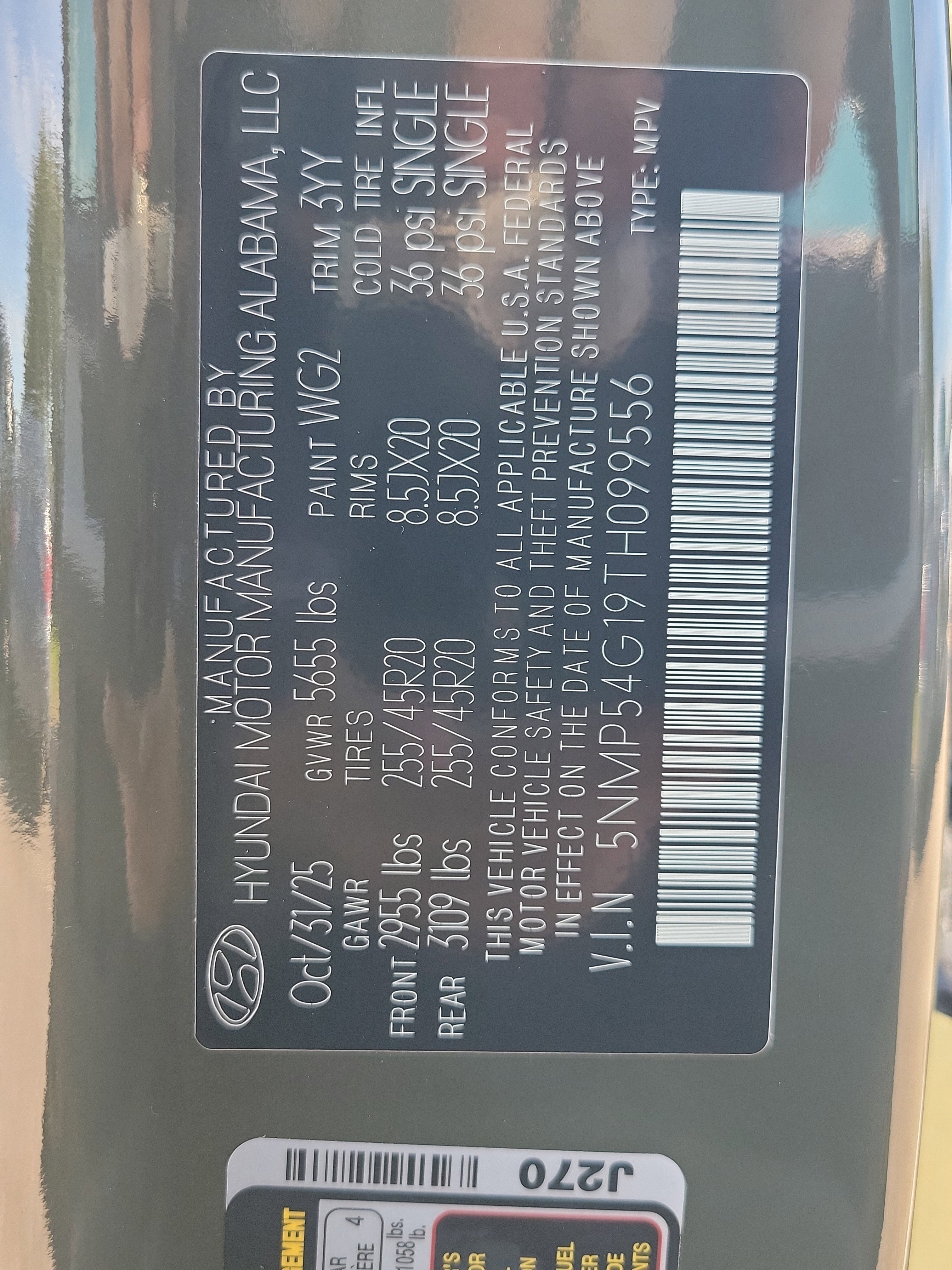 New 2026 Hyundai Santa Fe Calligraphy FWD image 9
