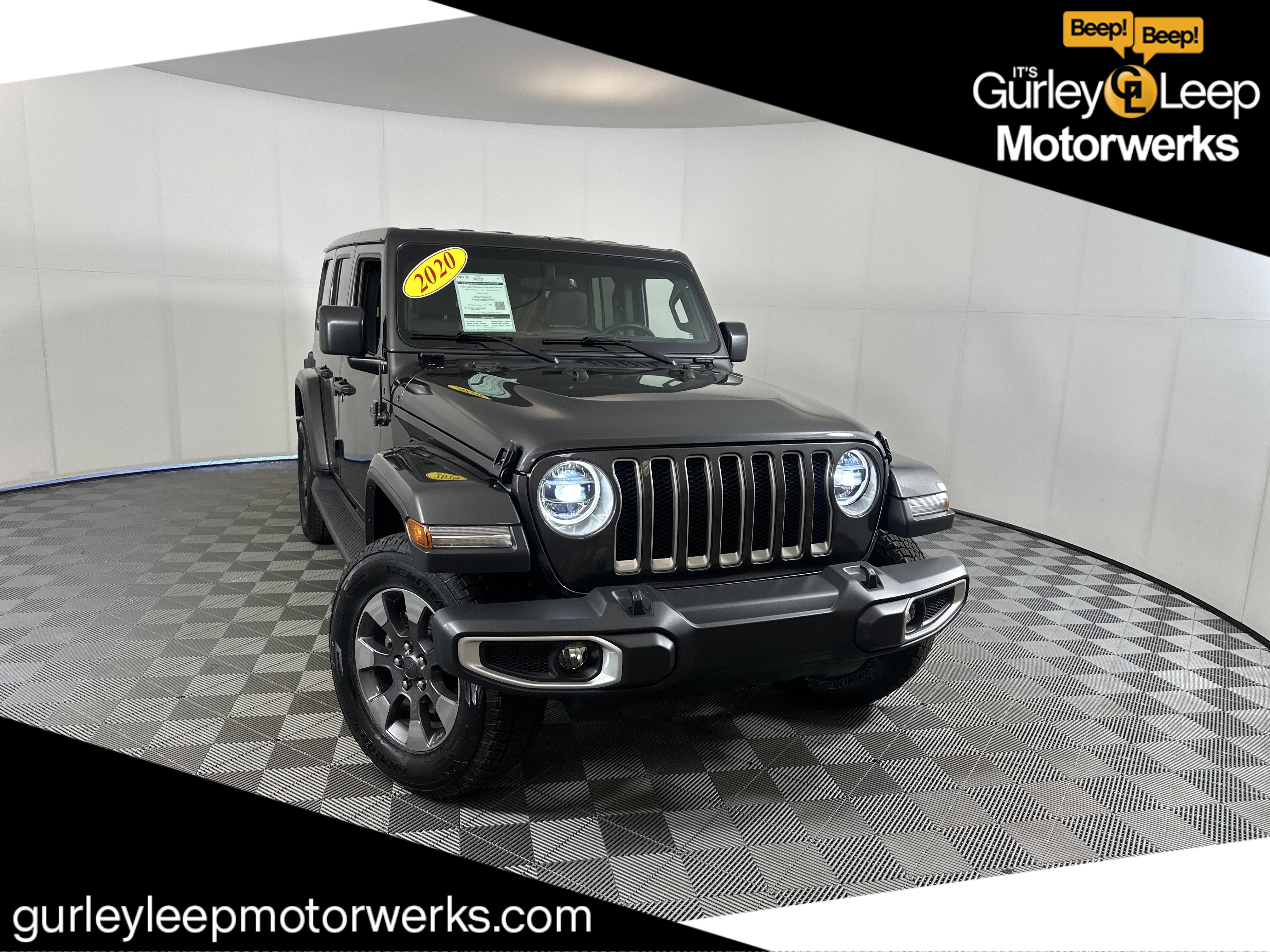 Used 2020 Jeep Wrangler Unlimited Sahara image 1