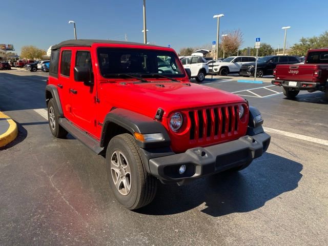 Used 2022 Jeep Wrangler Unlimited Sport image 2