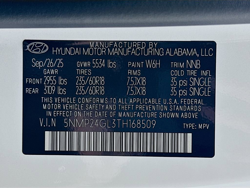 New 2026 Hyundai Santa Fe SEL image 23