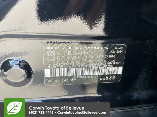 Used 2024 Mitsubishi Eclipse Cross SE AWD/4WD image 23