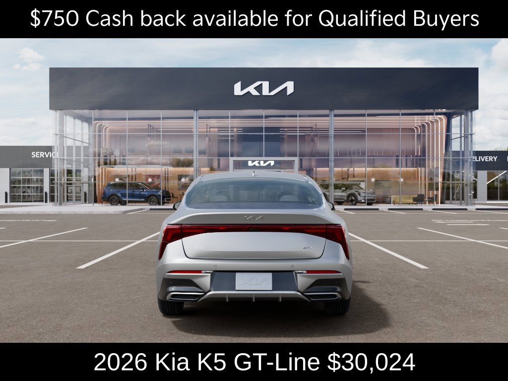 New 2026 Kia K5 GT-Line w/ GT-Line Red Interior Package AWD/4WD image 6