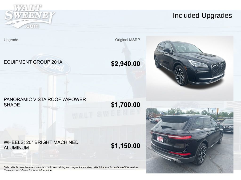 Used 2023 Lincoln Corsair Reserve w/ Equipment Group 201A FWD image 11