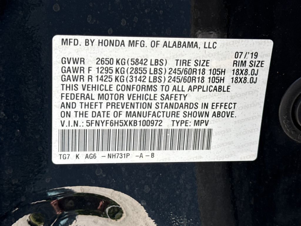 Used 2019 Honda Pilot EX-L image 36