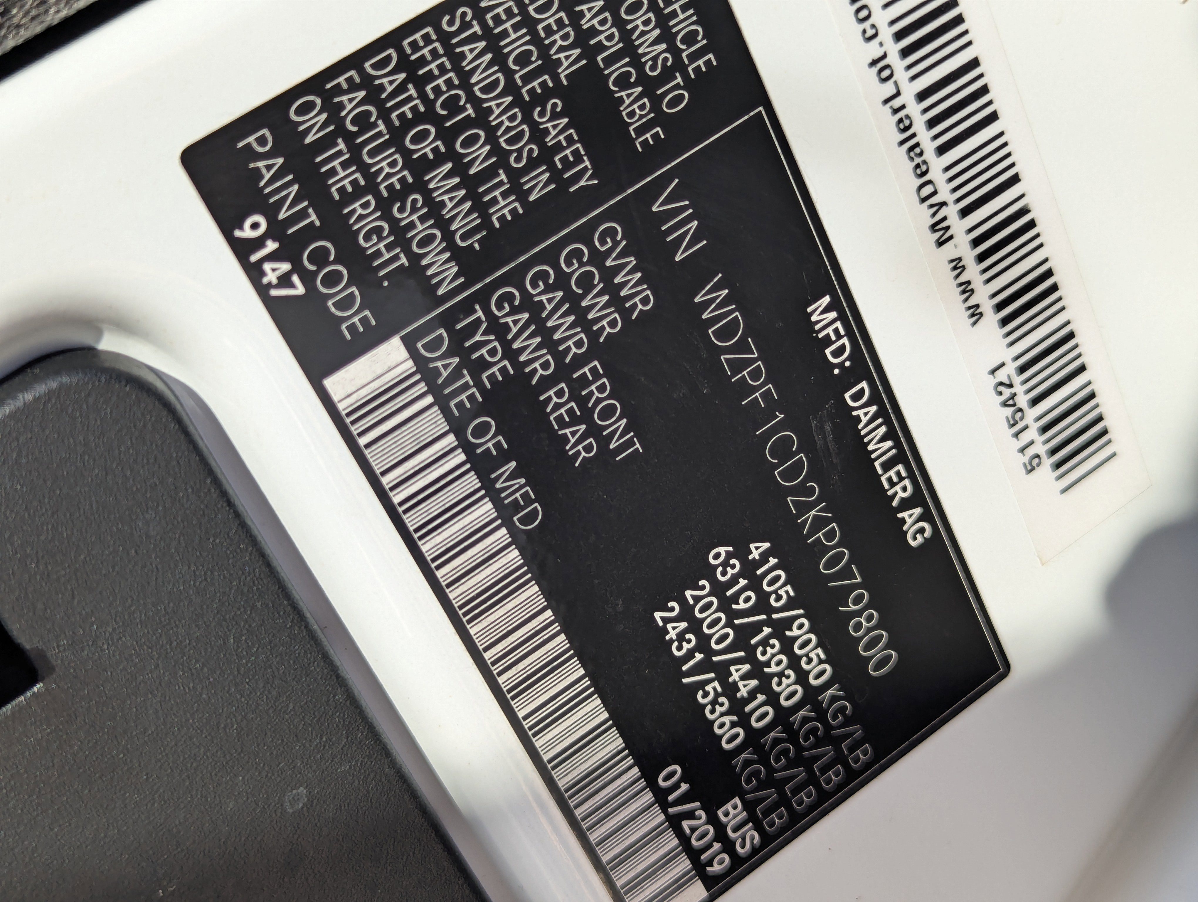 Used 2019 Mercedes-Benz Sprinter 2500 image 37