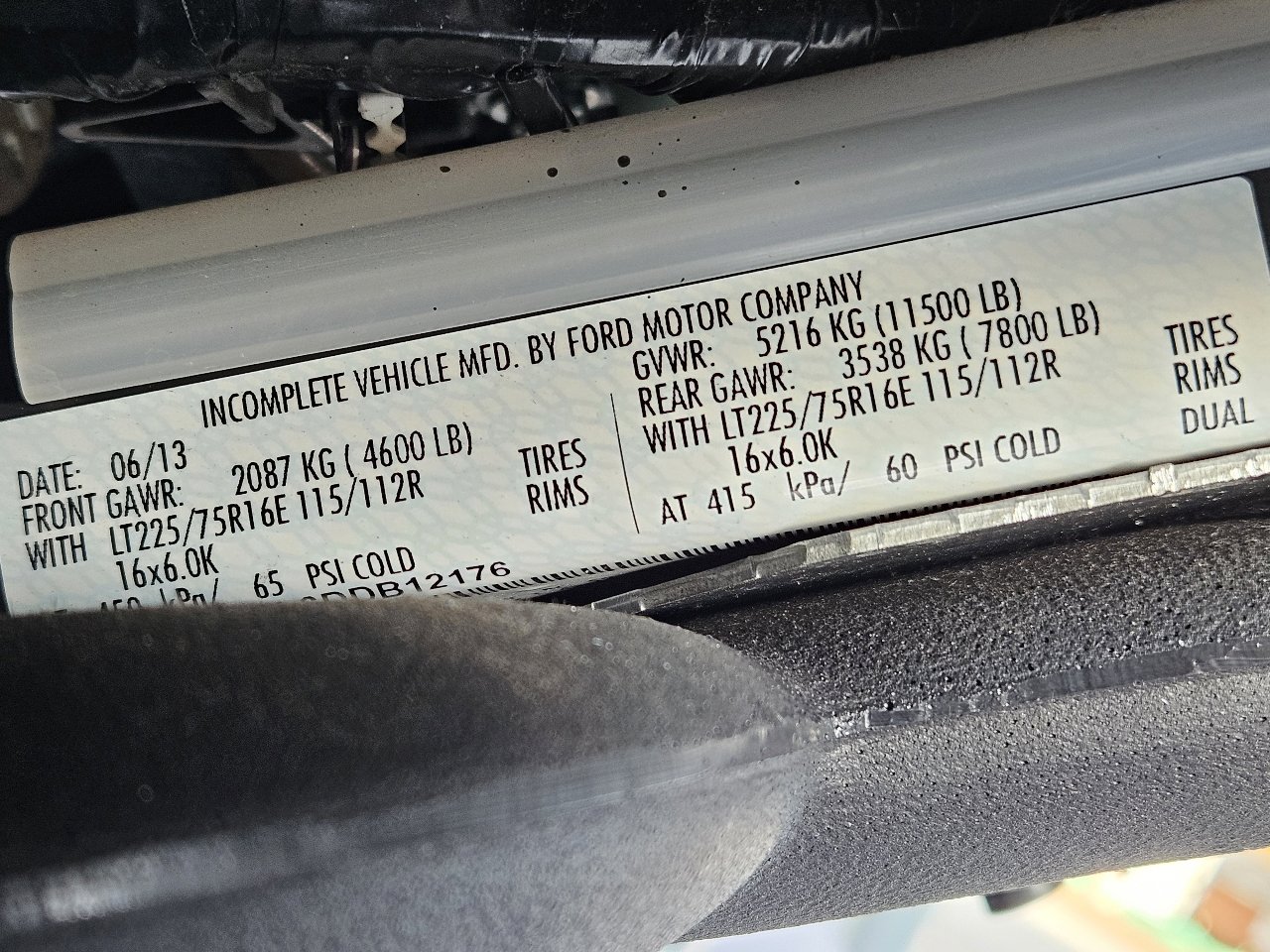 Used 2013 Ford E-350 and Econoline 350 Super Duty w/ Air Conditioning Prep Pkg image 34