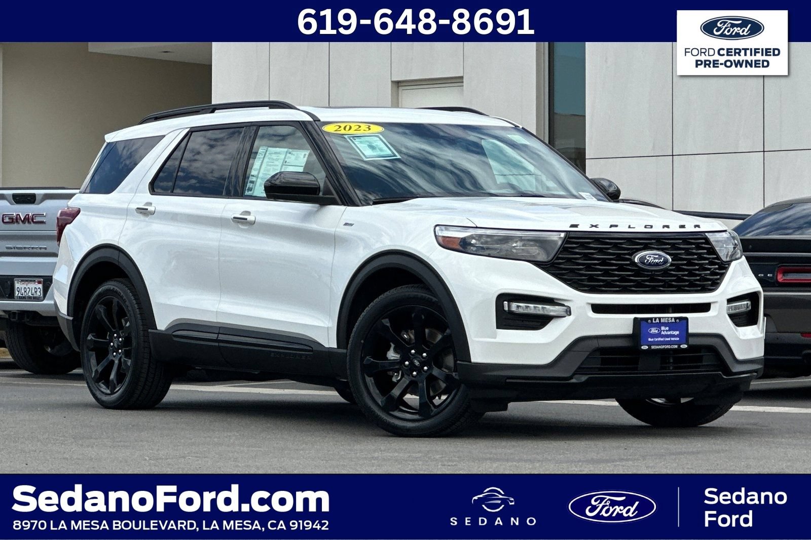 Certified 2023 Ford Explorer ST-Line w/ Class IV Trailer Tow Package RWD image 1
