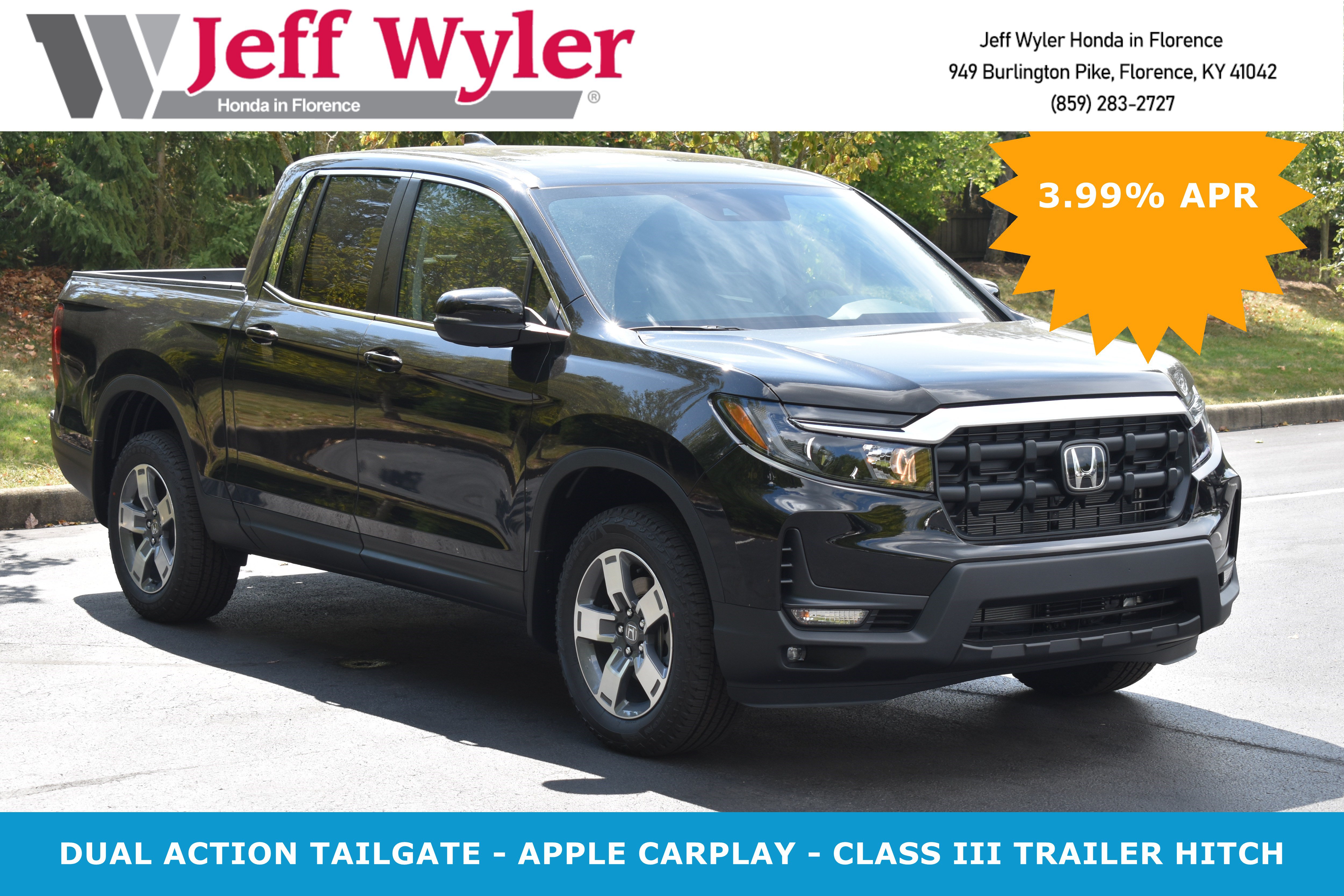 New 2026 Honda Ridgeline RTL