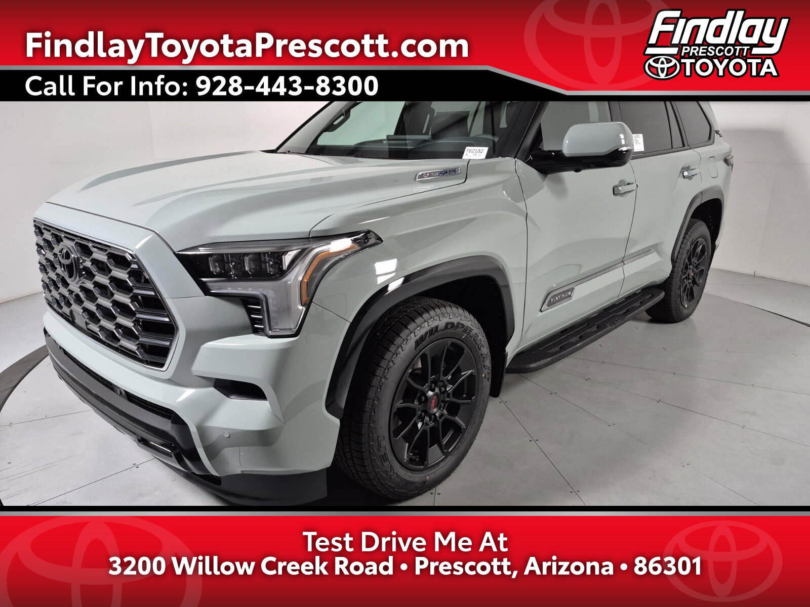 New 2026 Toyota Sequoia Platinum