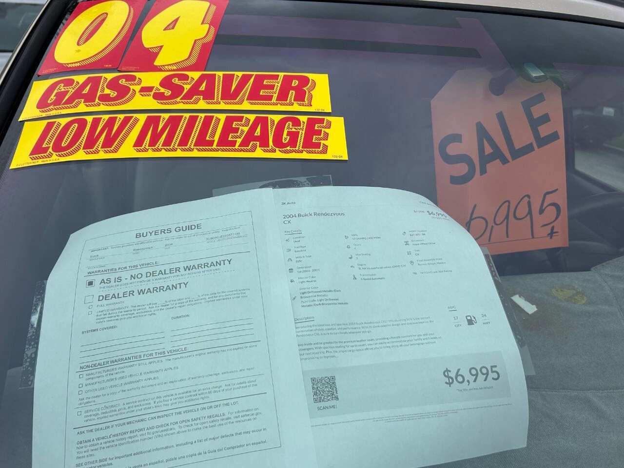 Used 2004 Buick Rendezvous CX image 22